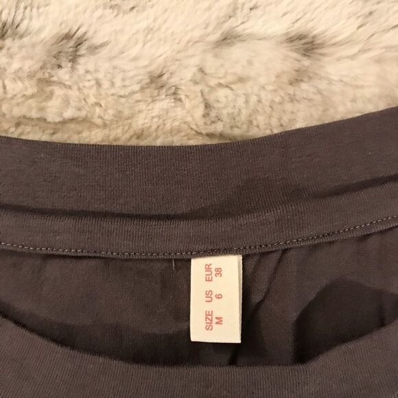 : : NEW Cropped Tee T-shirt with Lace Trim : : - Picture 2 of 6